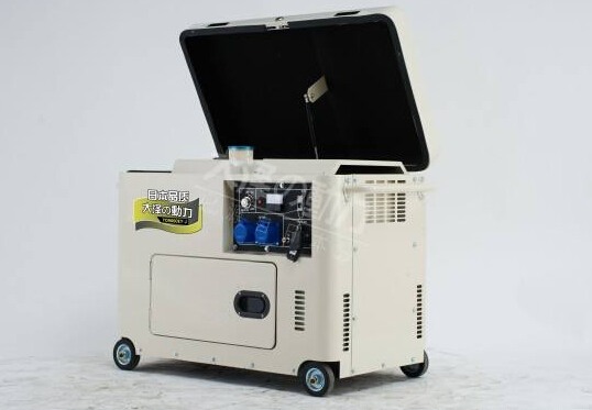 蒸湘科克8kw小型柴油发电机组